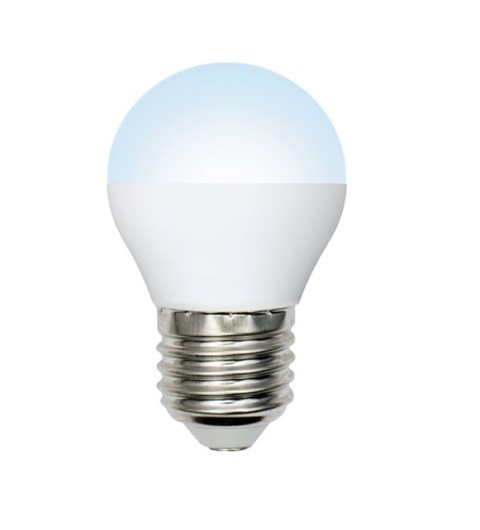 Лампа Saffit LED светодиодная 5вт Е27 белый матовый шар (SBG4505)