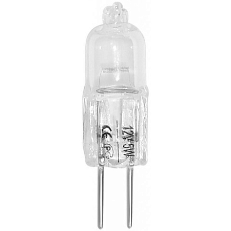 Лампа Лисма галогенная КГМ 20вт 12в G4 капсульная (JC/HB2)