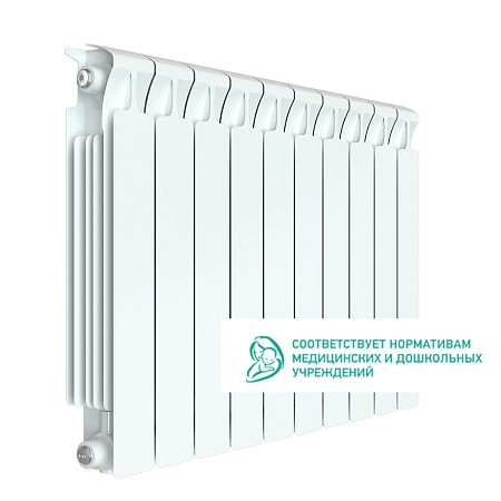 Биметаллический радиатор RIFAR Monolit 500 - 10 секций (3/4")