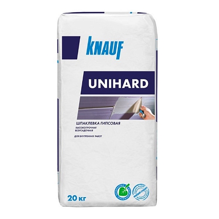 Шпаклевка гипсовая Knauf Unihard (20 кг)