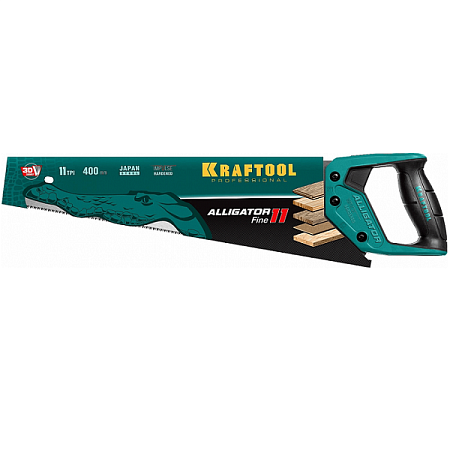 Ножовка для точного реза KRAFTOOL Alligator Fine 11 400 мм (15203-40)