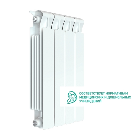 Биметаллический радиатор RIFAR Monolit 500 - 4 секции (3/4")