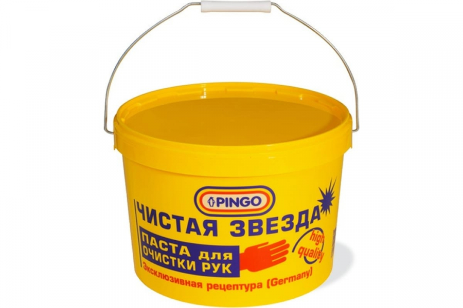 Паста для очистки рук Pingo «Чистая звезда» (ведро, 11 л)