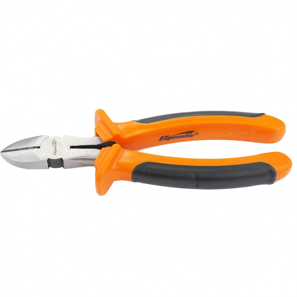 SPARTA // Бокорезы, Comfort, 180 мм, шлифованные, двухкомпонентные рукоятки (17568)