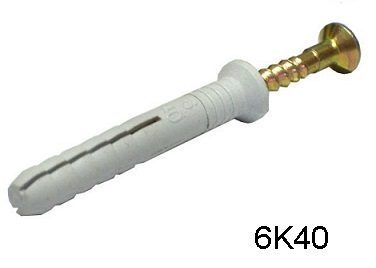 Дюбель-гвоздь СВФС 6K40мм (200шт)