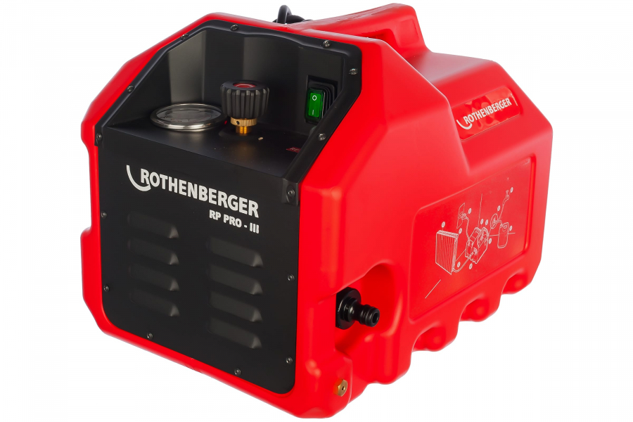 Насос электрический для опрессовки Rothenberger RP PRO-III 61185