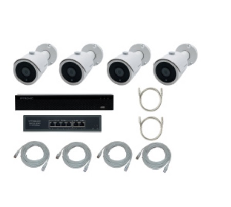 IPTRONIC Комплект IP Bullet Kit 4 (дача/коттедж)