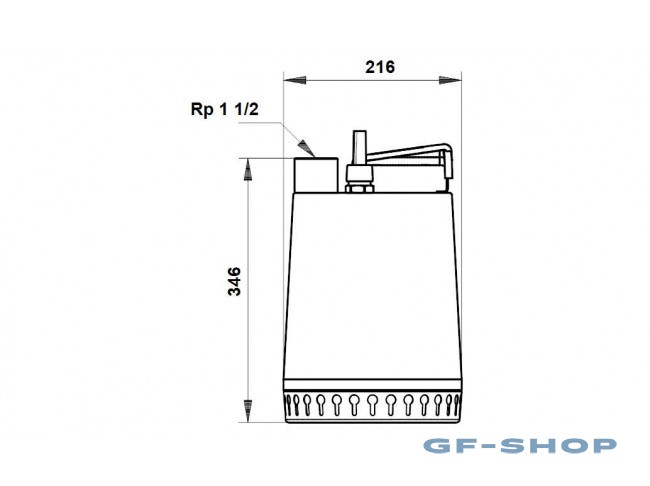 Насос погружной дренажный Grundfos UNILIFT AP 12.50.11.A1 96010981B
