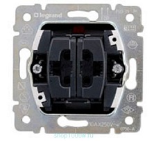 Механизм Legrand Galea Life  выключателя двухклавишного