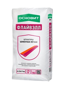 Штукатурка цементная ОСНОВИТ ТЕХНО PC24/1 ML (машинного и ручного нанесения) (25кг)