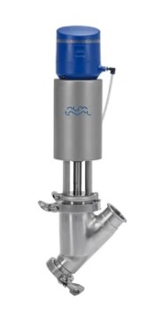 Клапан односедельный Alfa Laval Unique SSV Y-body с Y-образным корпусом