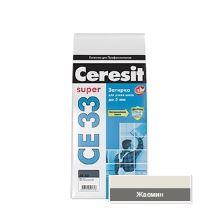 Затирка Ceresit СЕ 33 №40 жасмин 1-6мм (2 кг)