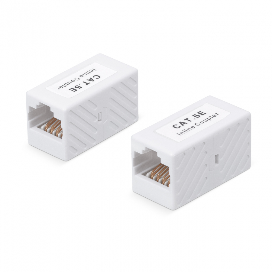 Проходной адаптер RJ45-RJ45 Cabeus CA-8p8c-C5e кат.5е