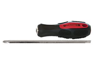 Комбинированная отвертка с антискользящей двухкомп. рукояткой MATRIX SL6,0 / PH2